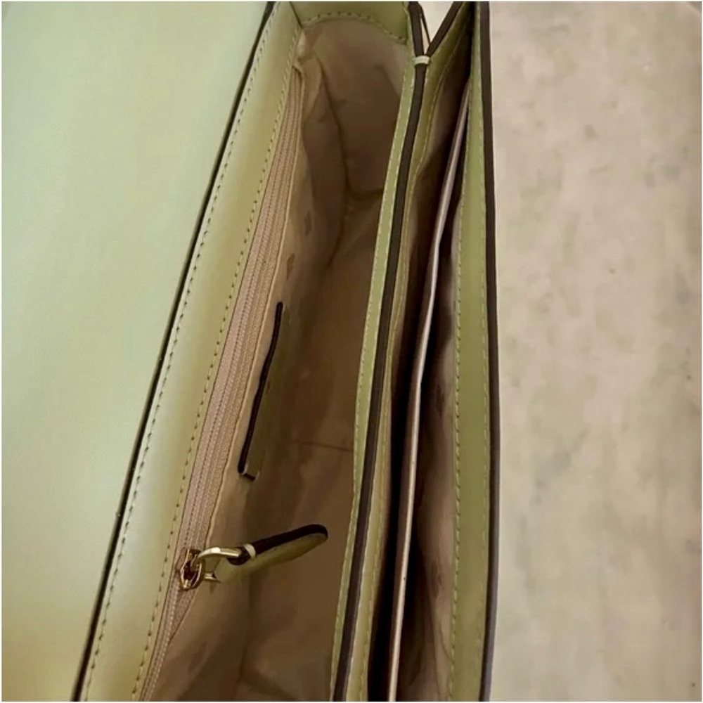 Green Two-Tone Women's Bag - Picture 6 of 10